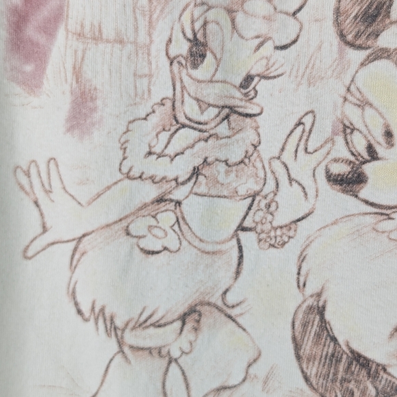 Disney Tiki Kingdom Disneystore T-Shirt Hula Hut Minnie Mouse Daisy L - Picture 11 of 15